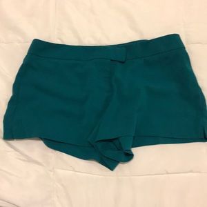 Teal shorts